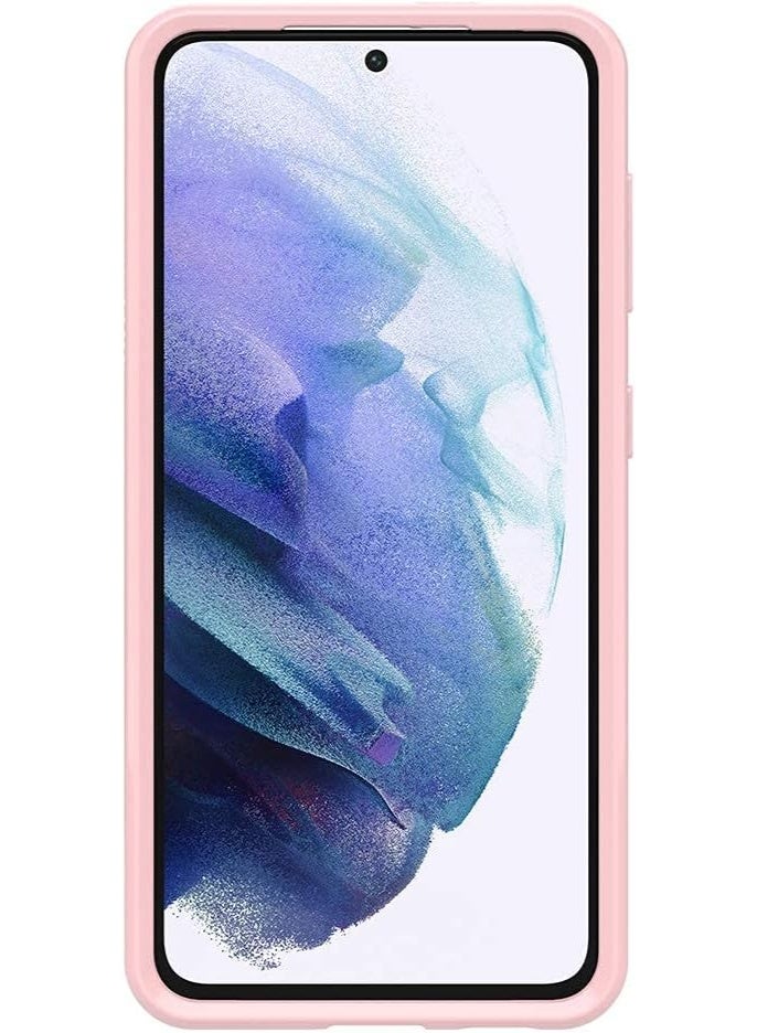 م اكس م غطاء جوال سامسونج جالاكسي S21 5G , سلسلة كلير، تصميم شيل شوكد، لون وردي متغير اللون وحماية كاملة (لـ Galaxy S21 فقط) - Image 2